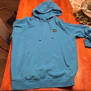 BABY BLUE BASIC UNDER ARMOUR HOODIE